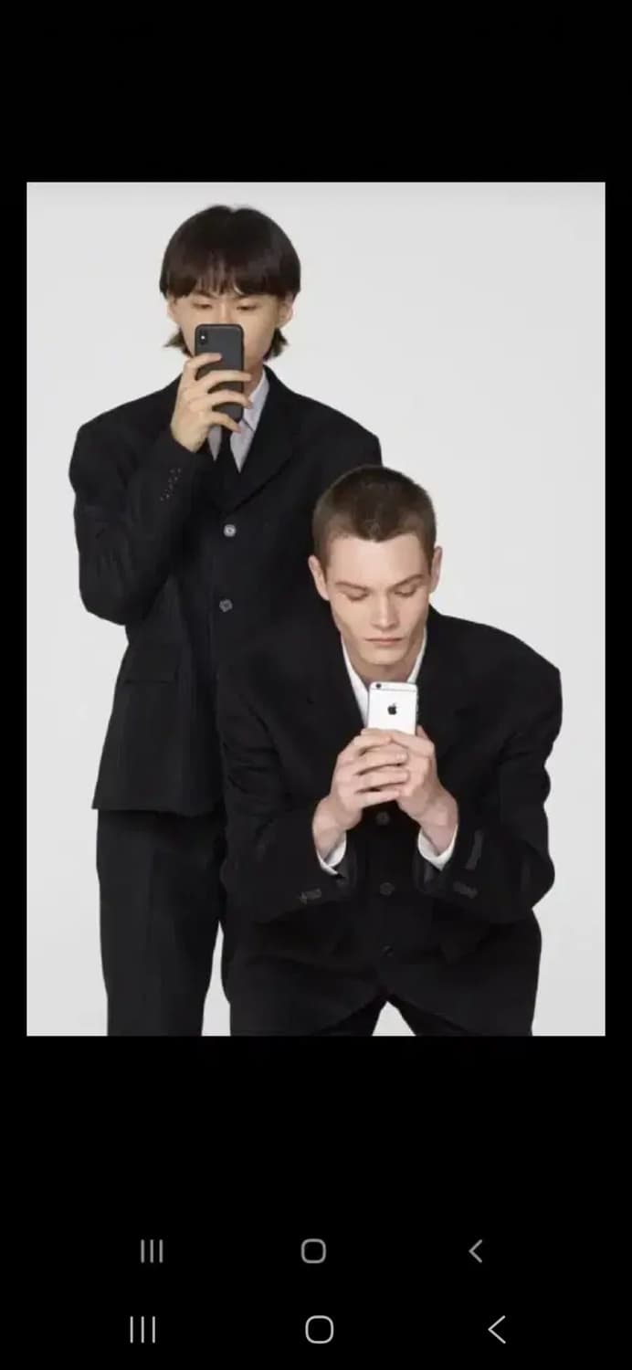 mngu 19fw 오버 울 블레이저 자켓  M 상품이미지3