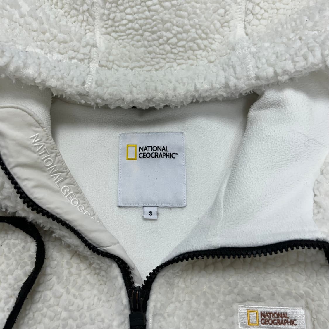 National Geographic White Fleece  상품이미지6