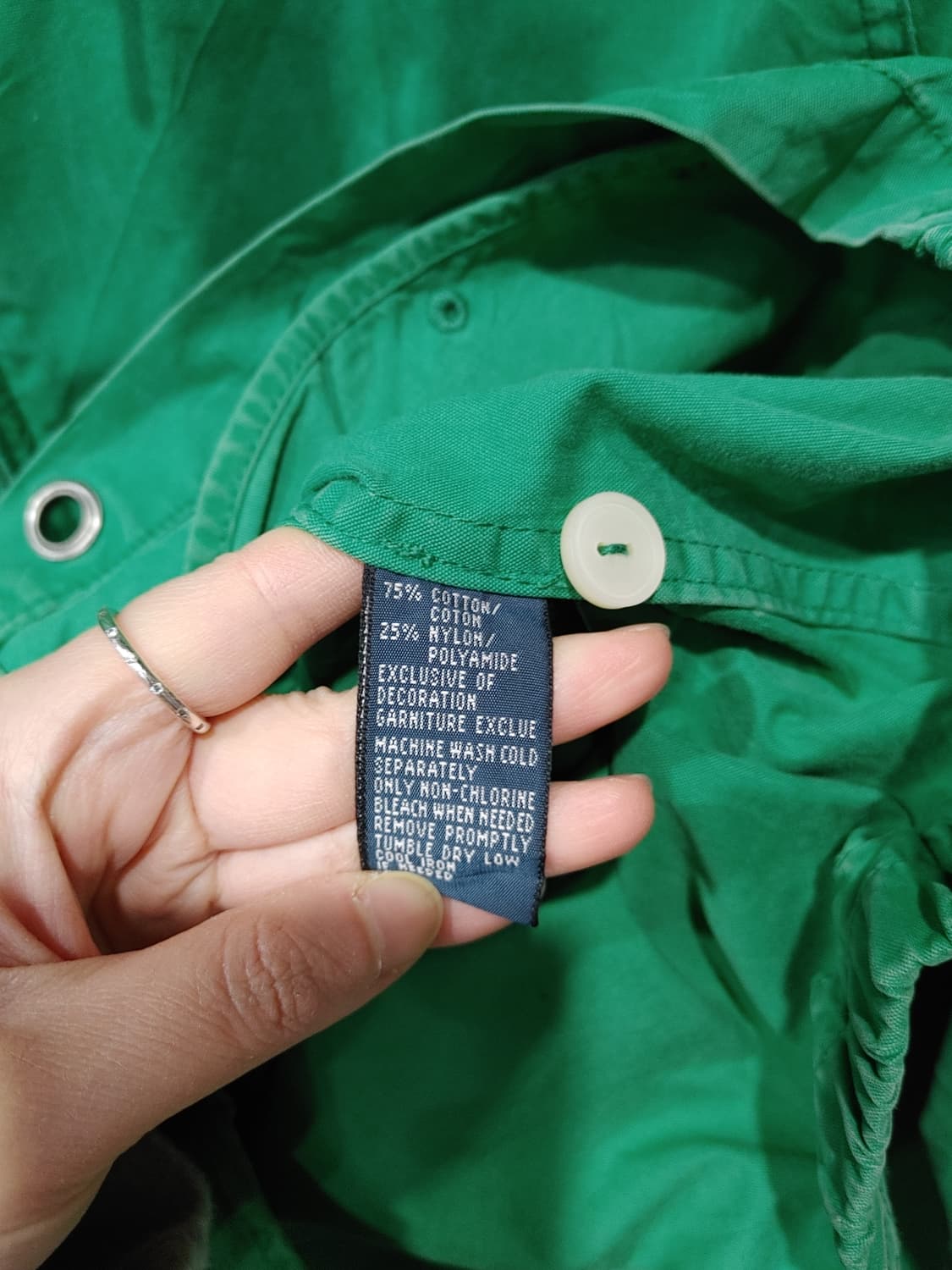 무배) 폴로 랄프로렌 로고 바람막이 자켓 - XL 상품이미지8