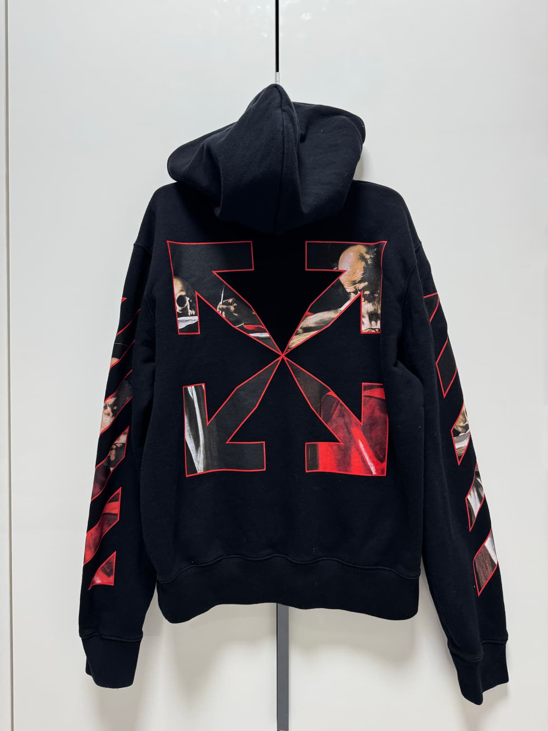 OFF WHITE 오프화이트 카라바지오 애로우 슬림 후드 상품이미지2