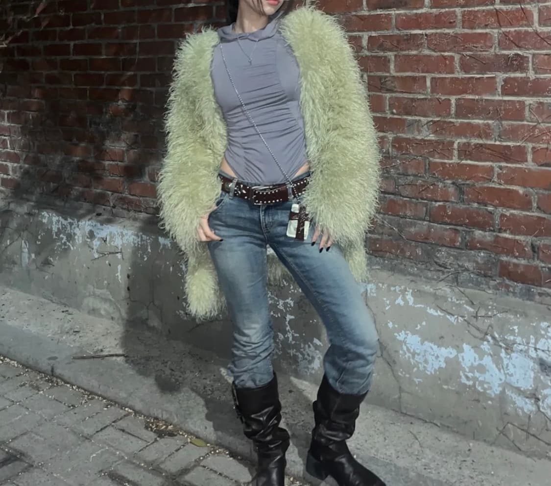 스컬프터 퍼 페일그린 s-m 새상품 상품이미지4