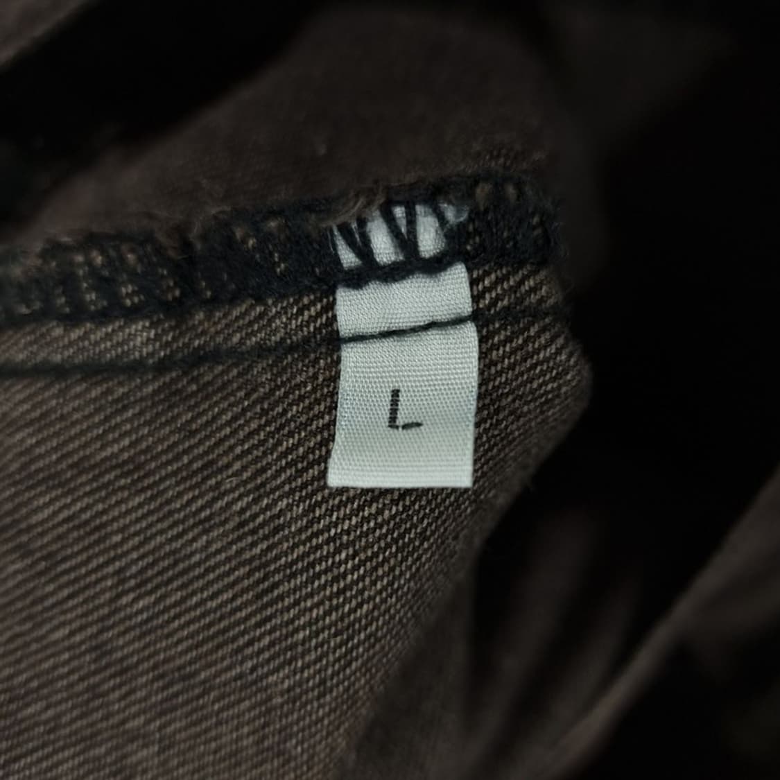 [빈티지] 반다나 카라 데님 베스트 조끼 M19694 상품이미지7