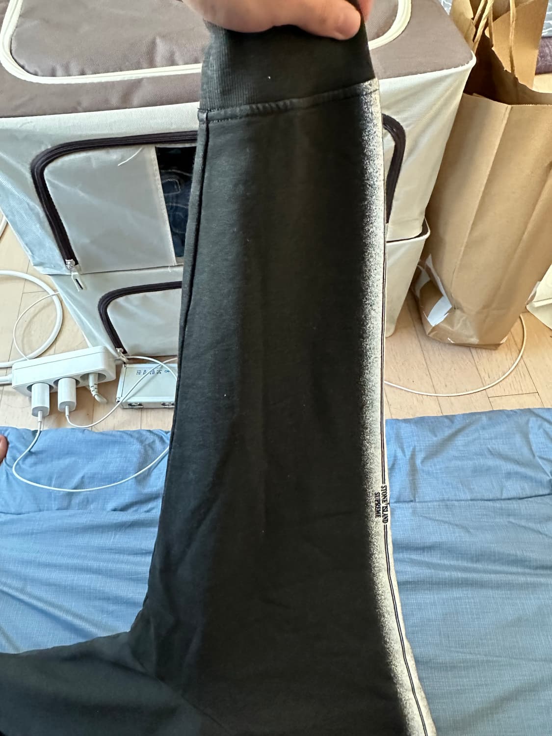 S 슈프림 스톤아일랜드 스웨트 팬츠 상품이미지8