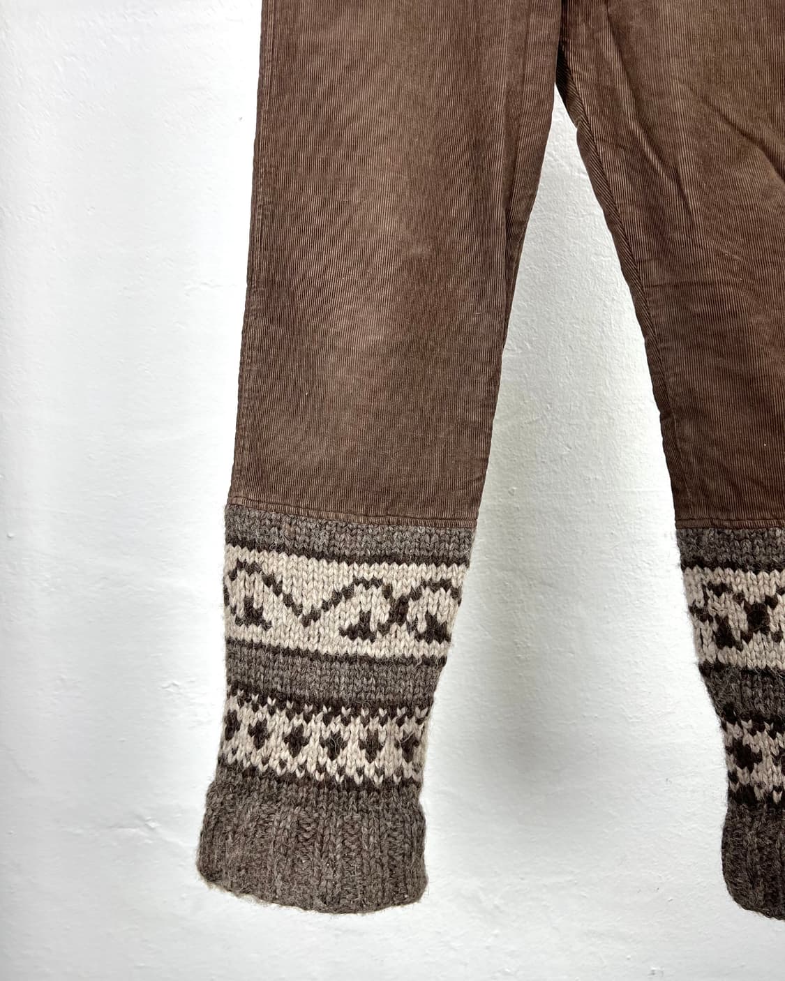 네펜데스 브라운 코듀로이 P-30 카우찬 비죠 팬츠 상품이미지4