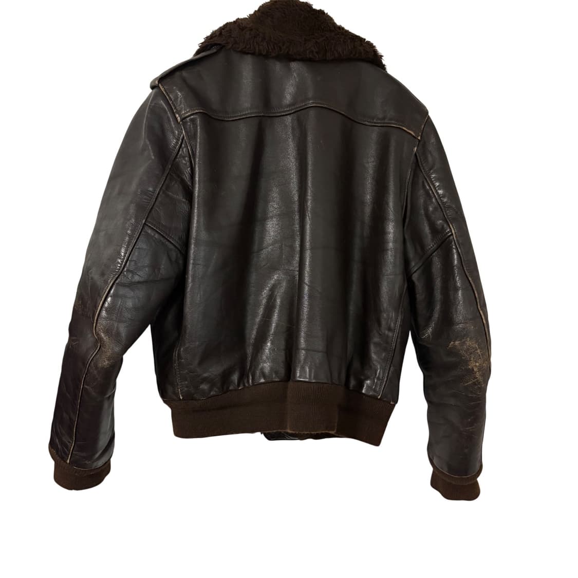 70s 빈티지 G-1 가죽 플라이트 자켓 40사이즈 상품이미지2