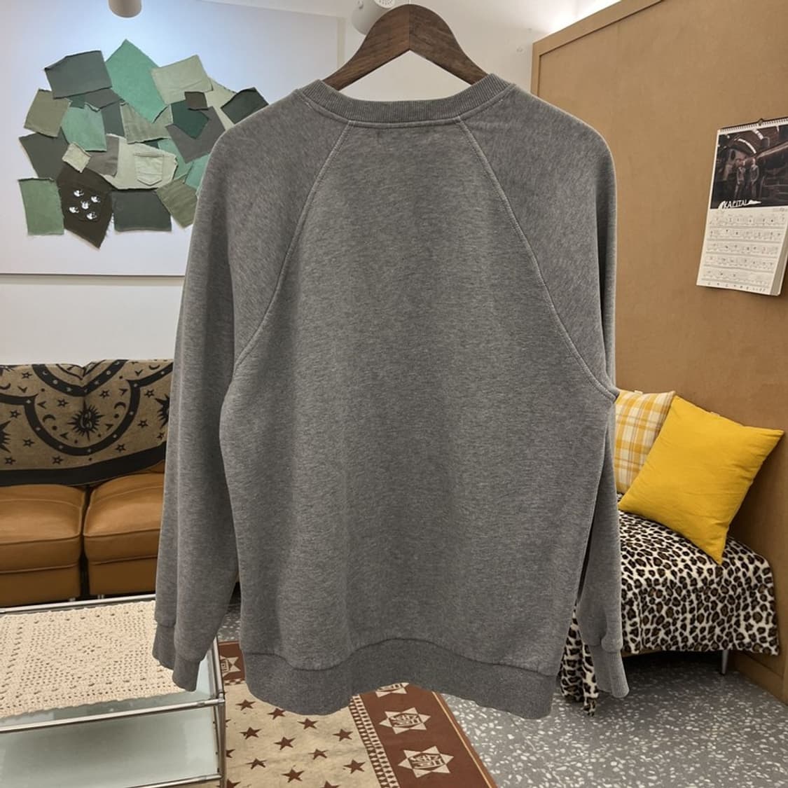 버버리 빈티지 모던시크 캐주얼 빅로고 맨투맨 XL C10037 상품이미지4