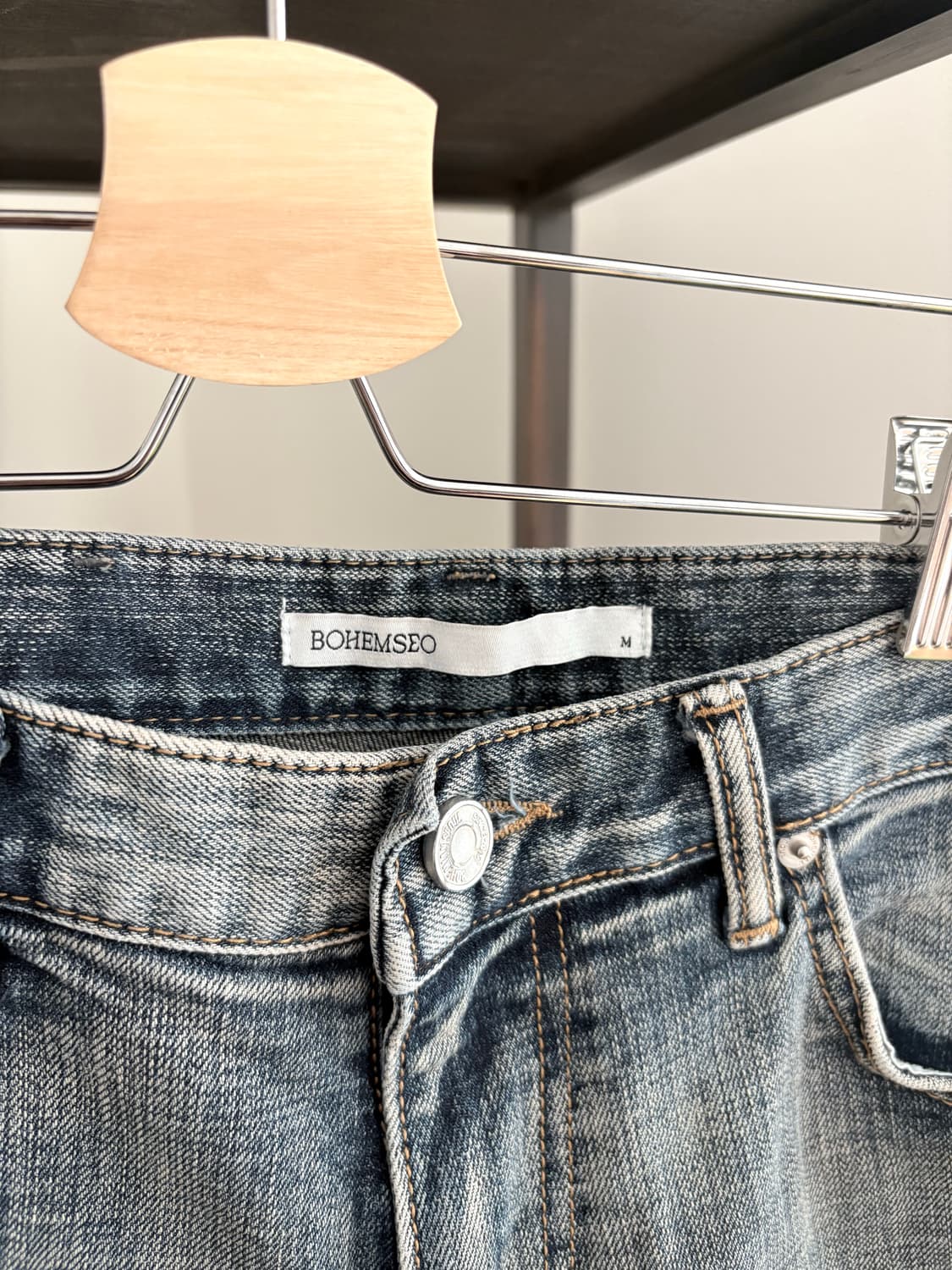 보헤미안서울 부츠컷 데님 팬츠 23년 버전 상품이미지3