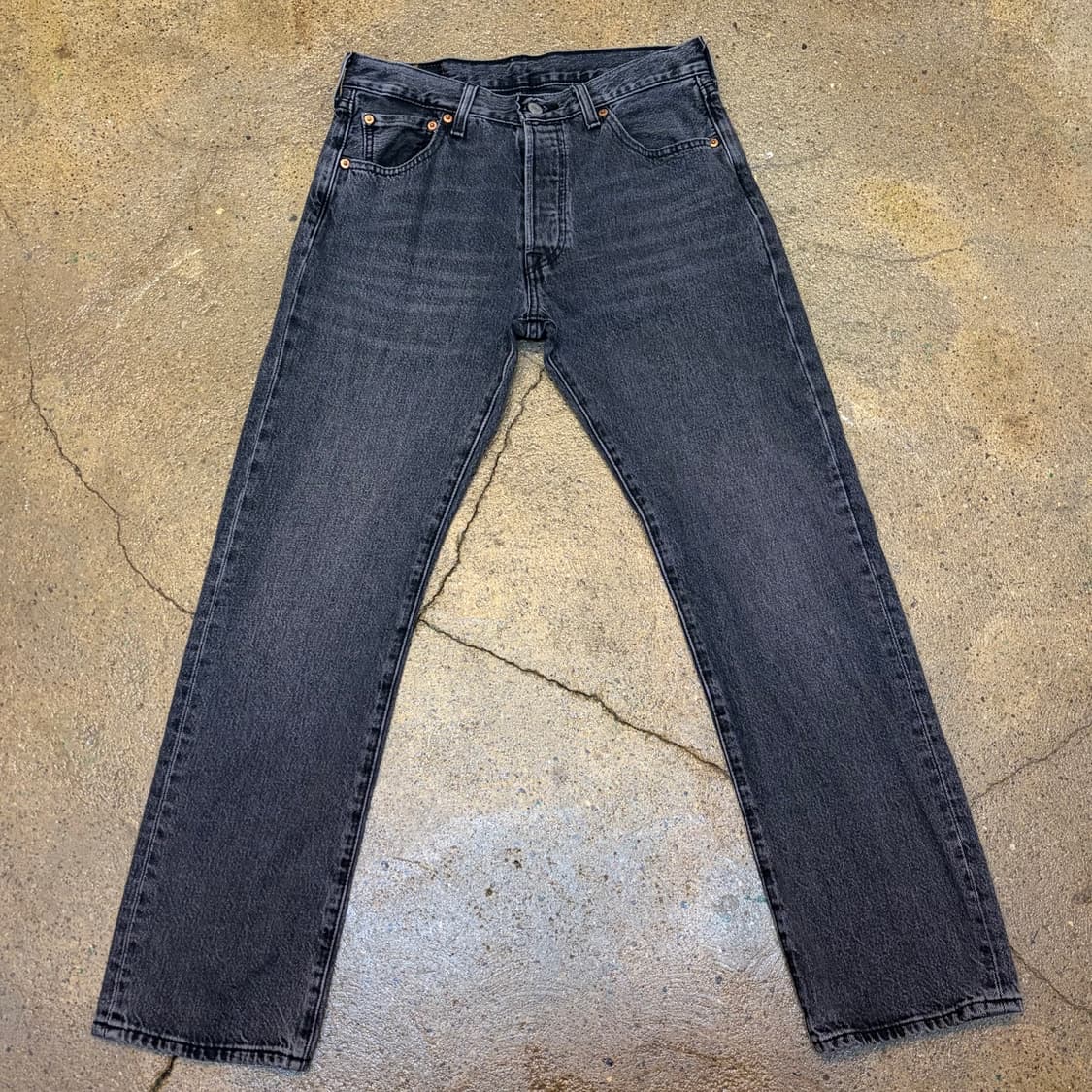 미국 빈티지 리바이스 501 블랙진 청바지 상품이미지1