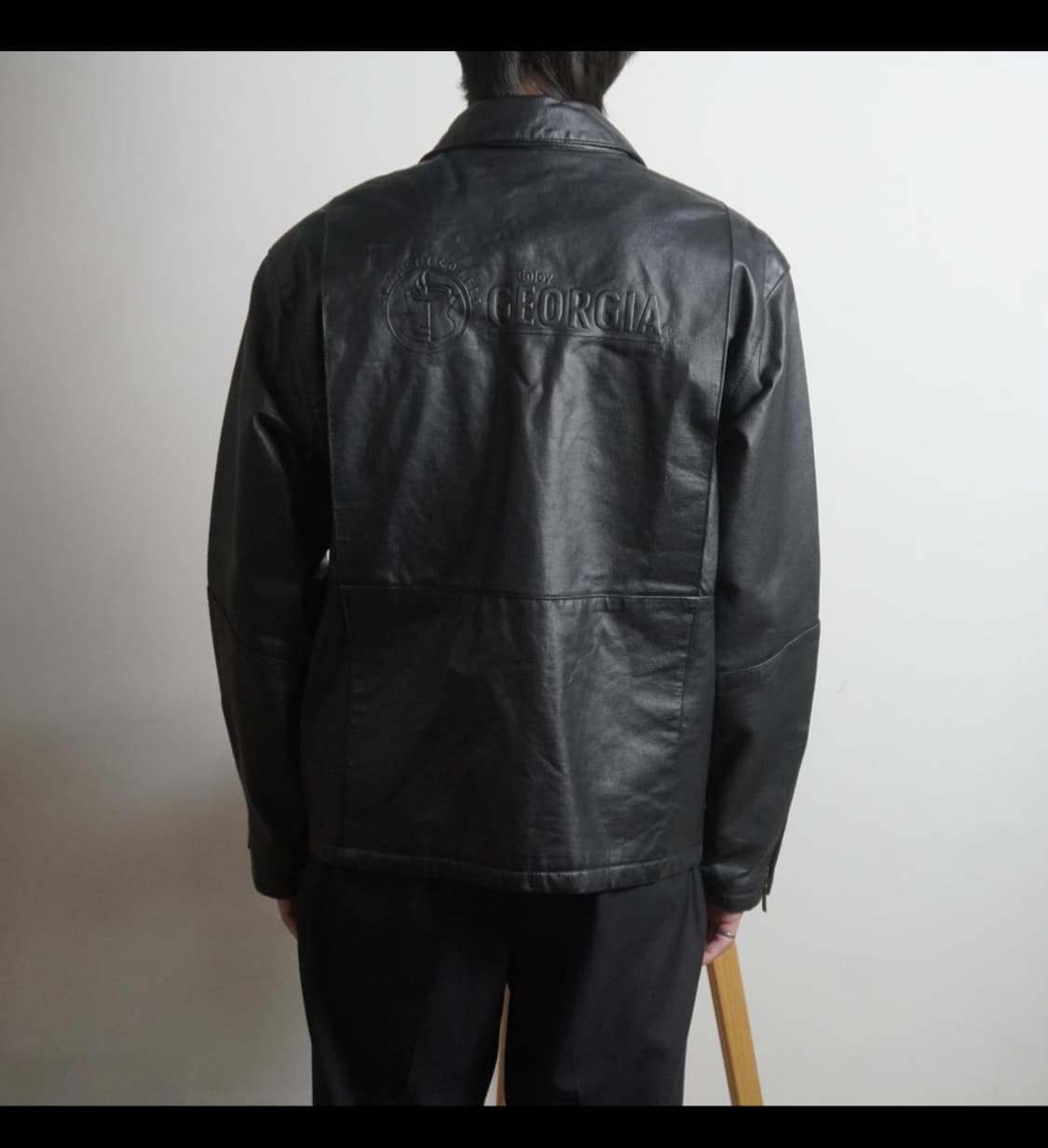 돈피 조지아 커피 라이더 재킷 상품이미지2