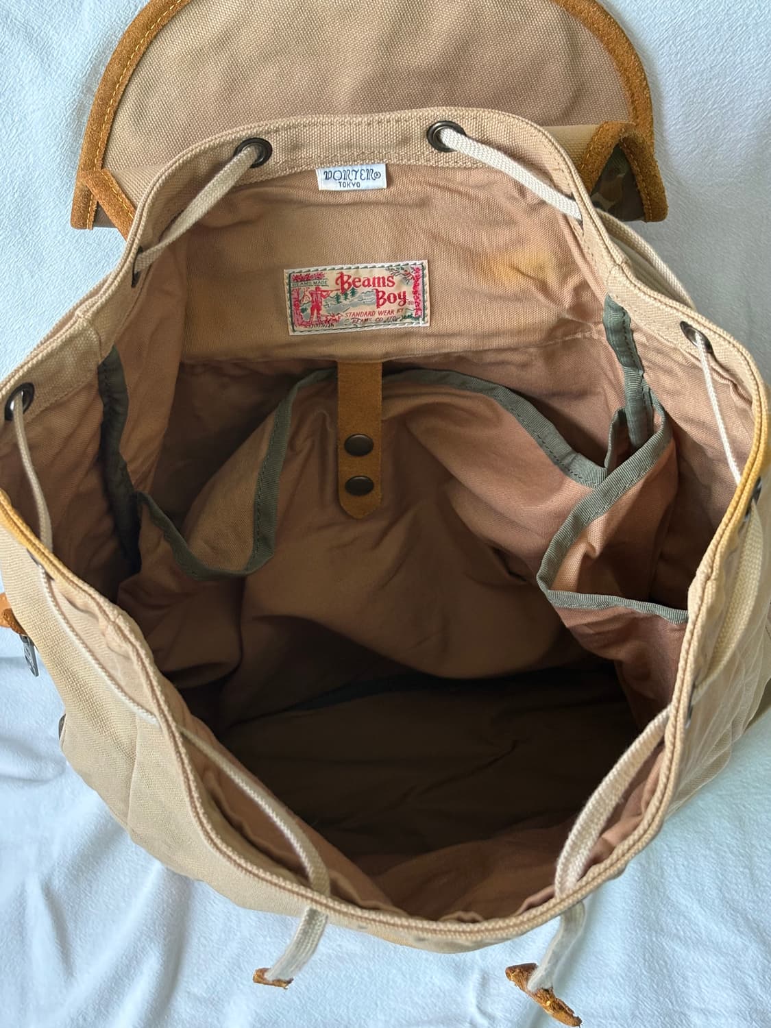 요시다 포터 x 빔즈 보이 헌칭 카모 럭색 상품이미지8