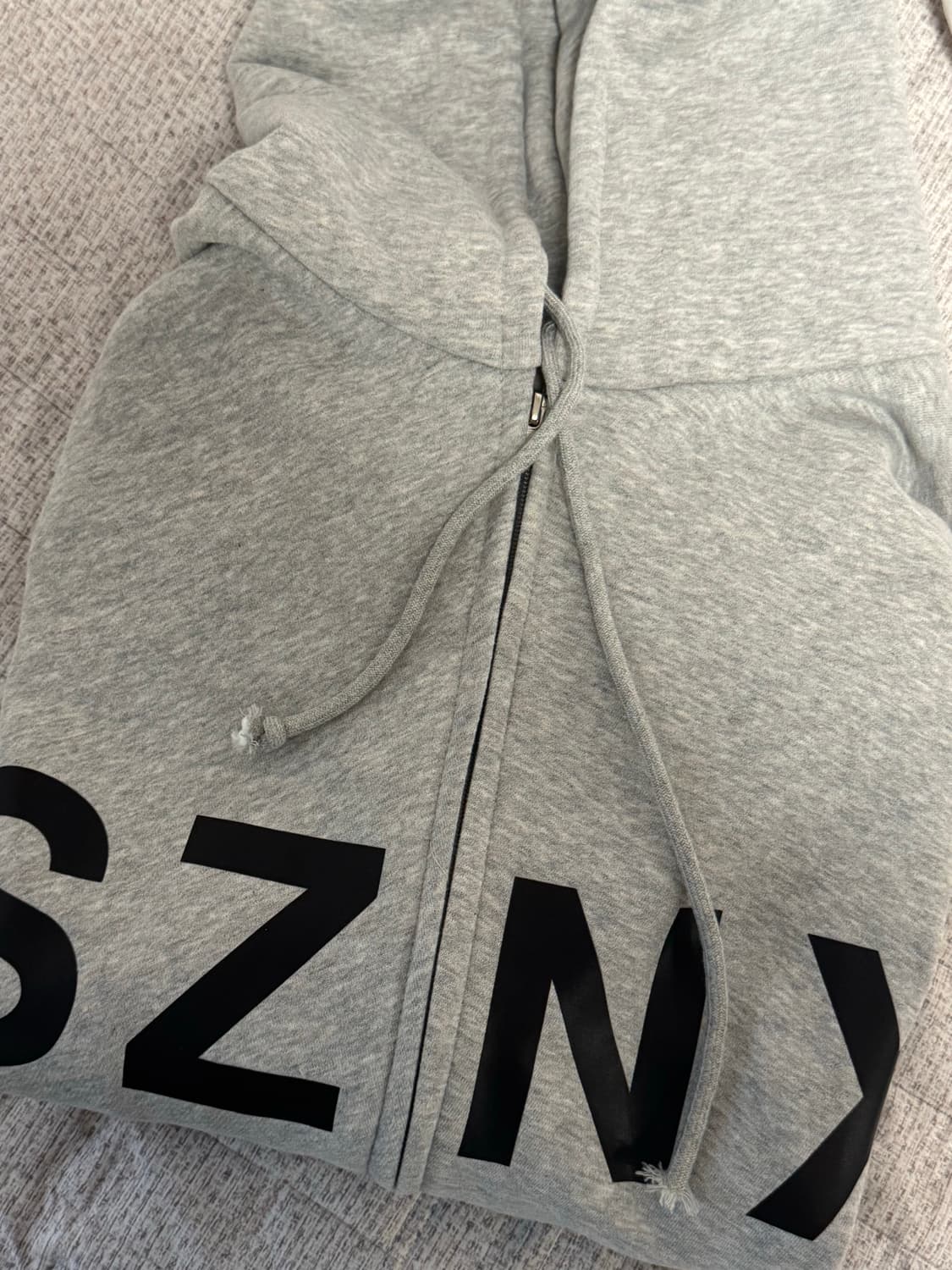 이지 후드집업 그레이 HD-10 칸예 상품이미지2