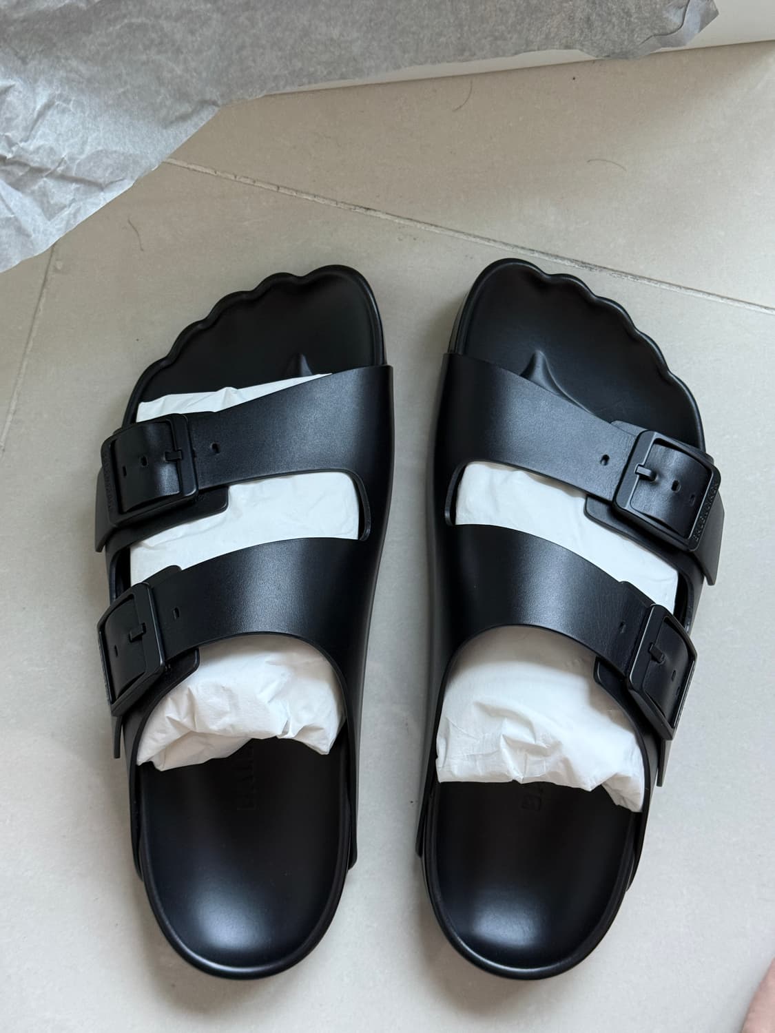 발렌시아가 선데이 샌들 블랙 43 상품이미지2