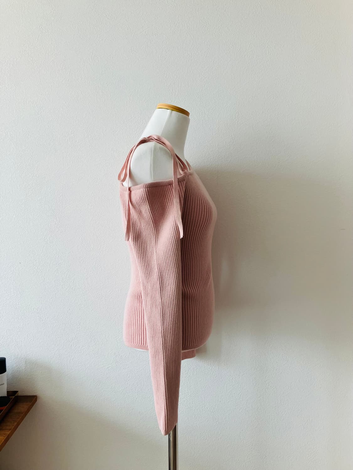 발레코어 오프숄더 핑크니트 히메갸루 라떼갸루 상품이미지2