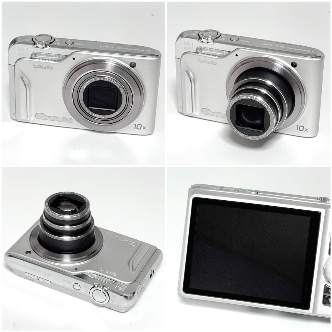 카시오 엑슬림 H15 실버 빈티지디카 상품이미지3