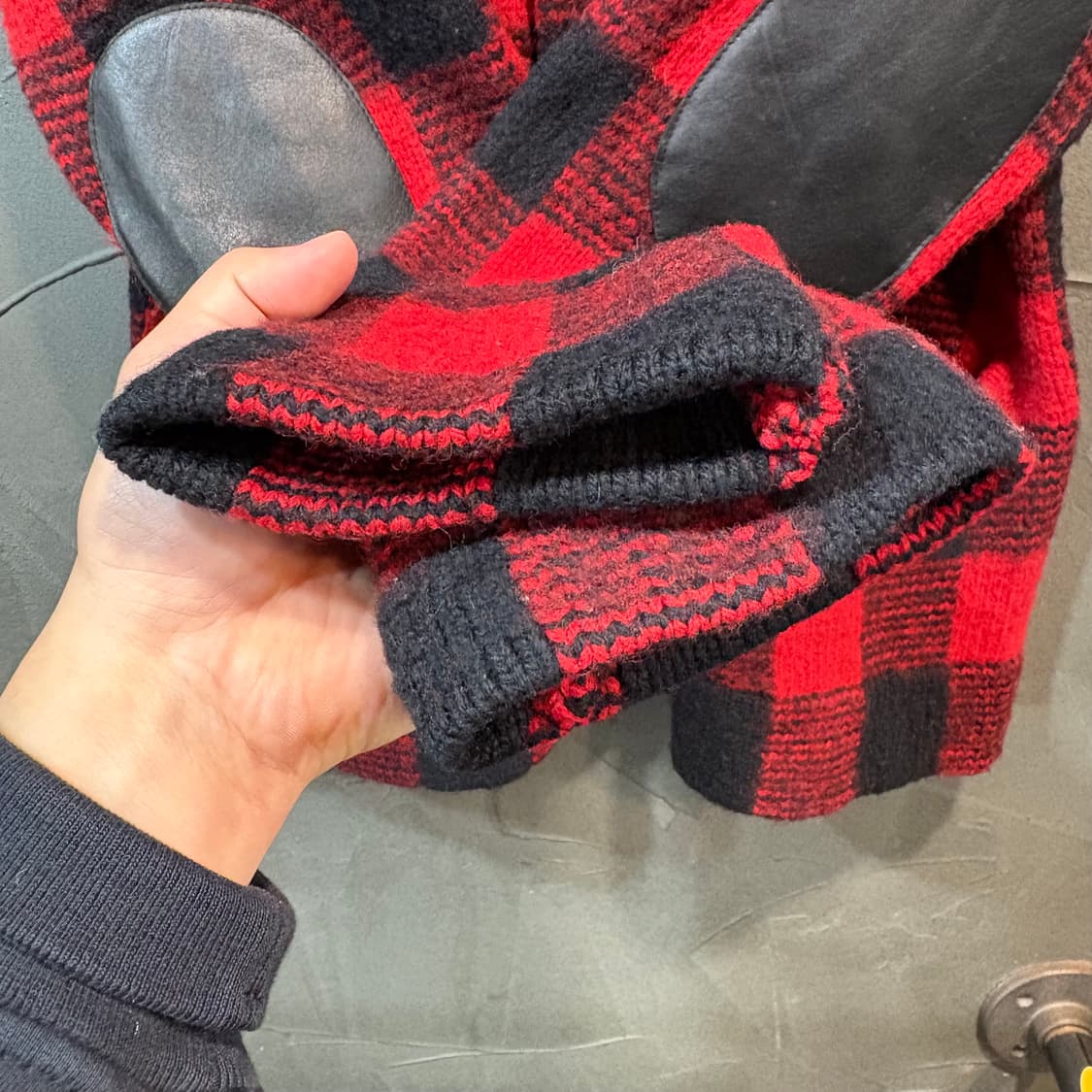 [L] POLO 폴로 랄프로렌 타탄 체크 울 가디건  상품이미지2