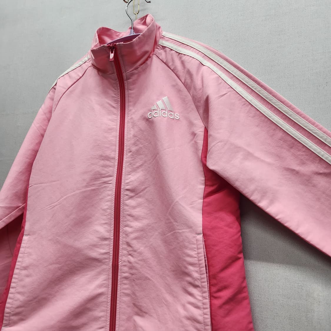 아디다스 로고자수 바람막이 XS(S) 상품이미지3