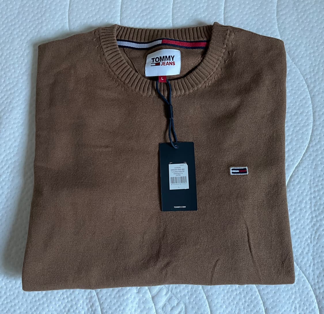 Tommy Hilfiger 카멜색 니트 상품이미지1