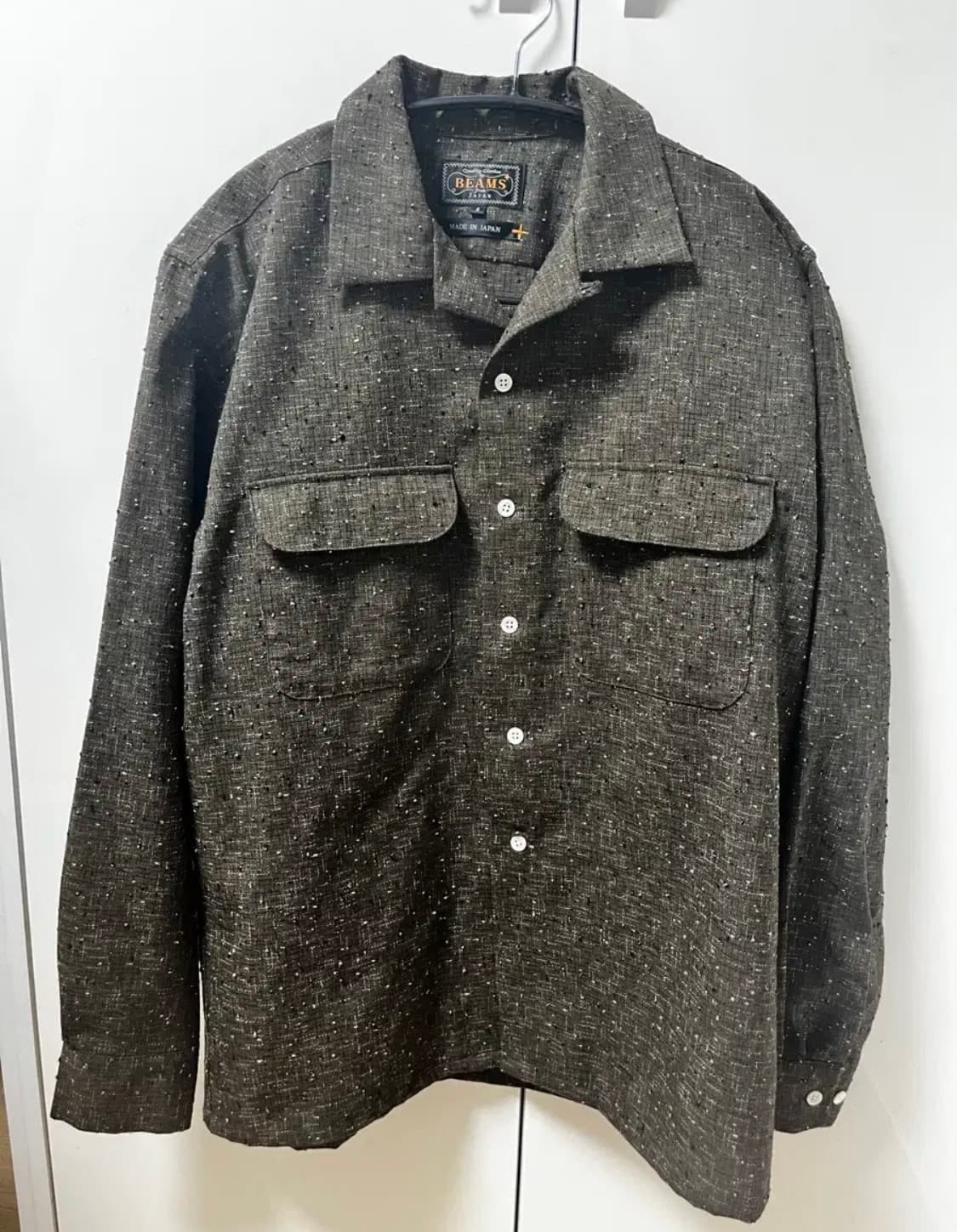 빔즈 플러스 올리브 셔츠 상품이미지2