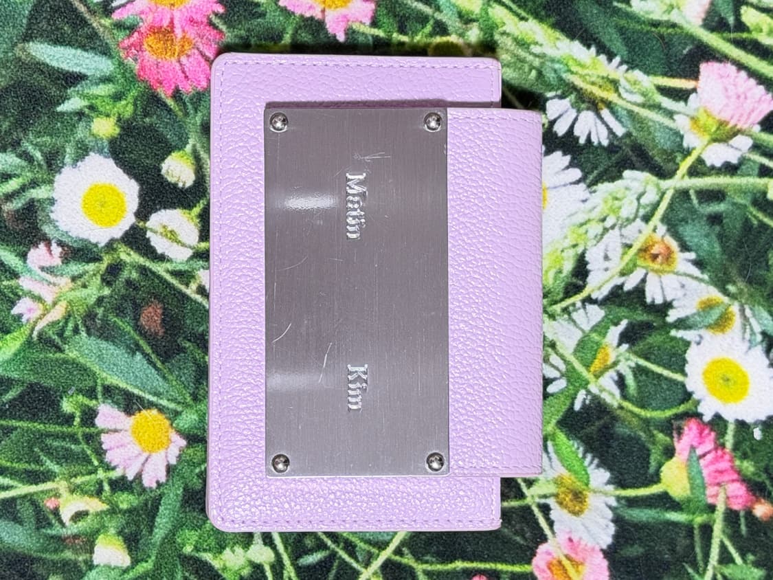 마뗑킴 아코디언 지갑 라이트 바이올렛 상품이미지1