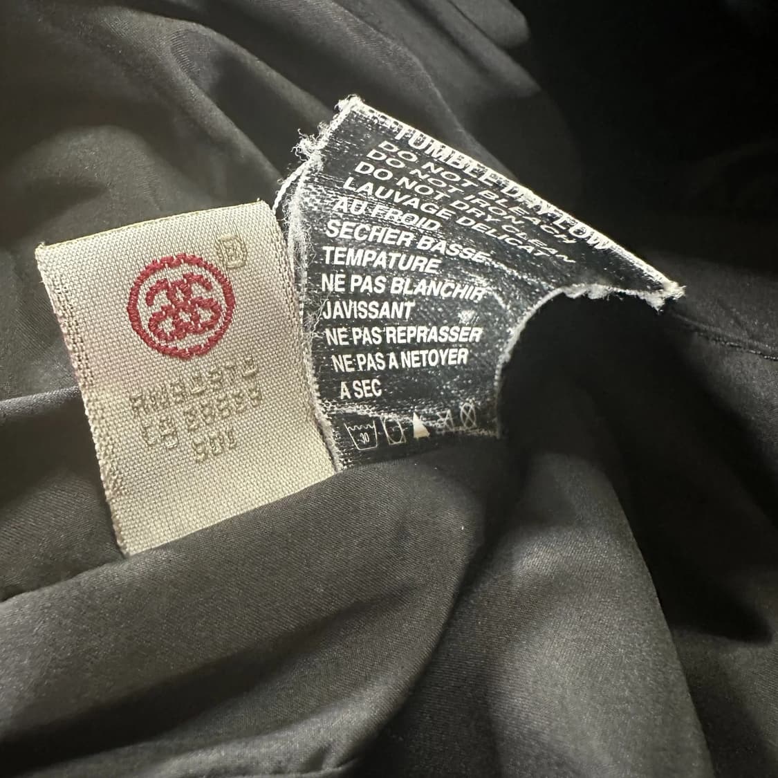 스투시 어센틱 기어 다운 푸퍼 자켓 블랙 L 상품이미지3