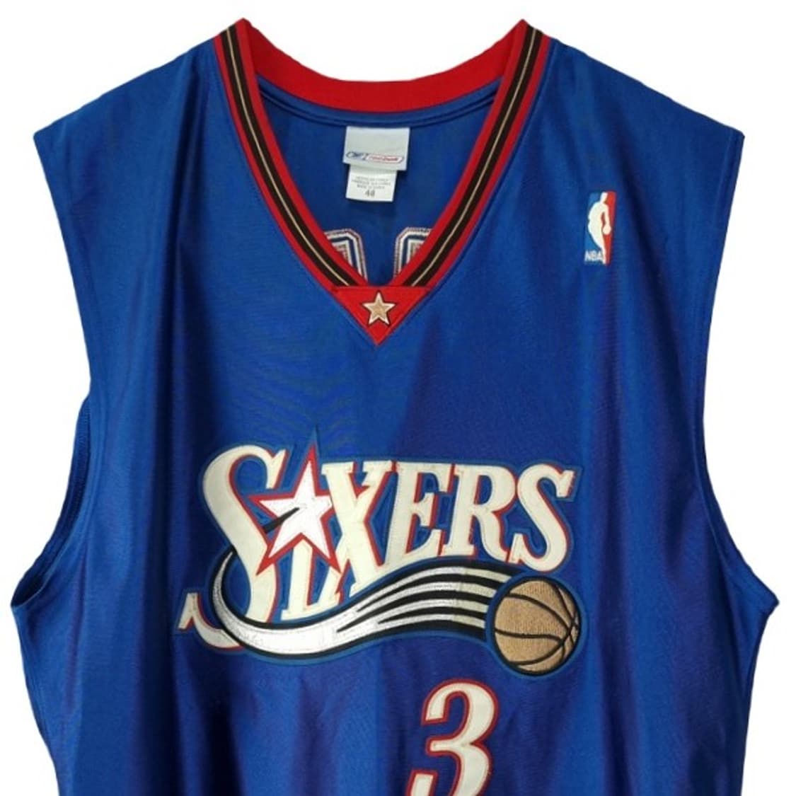 [리복 NBA] 00s 어센틱 세븐티식서스 아이버슨 농구져지 M20442 상품이미지4