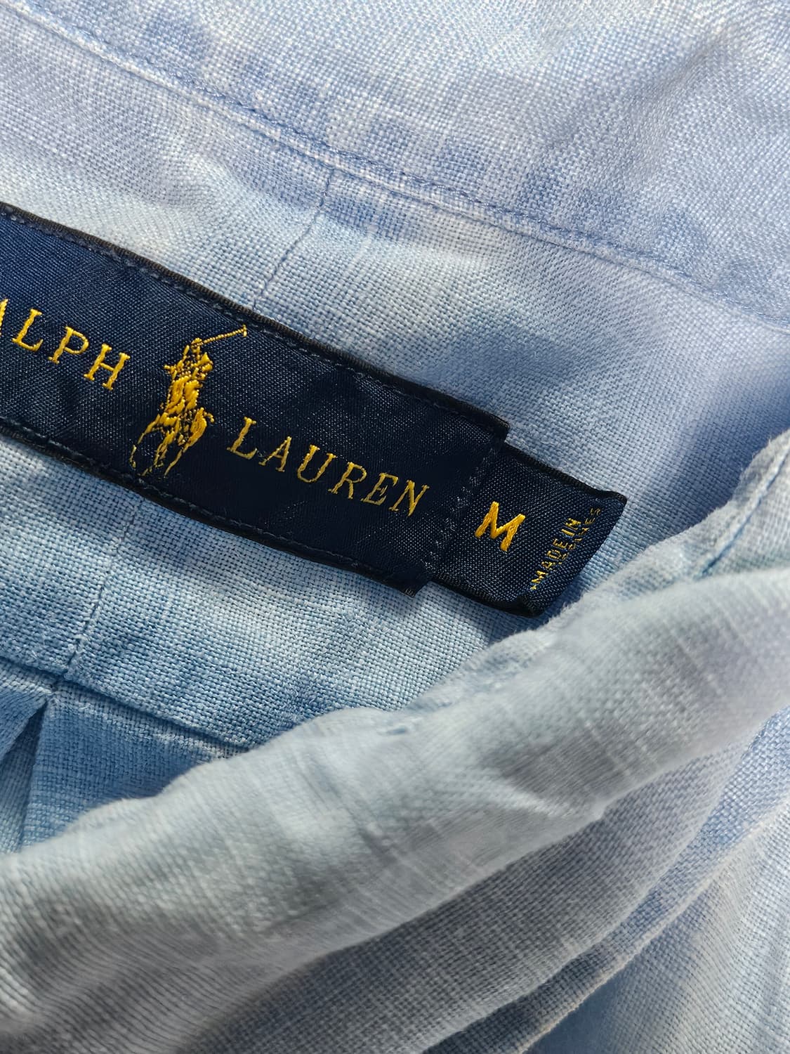 폴로랄프로렌 린넨 셔츠 M 상품이미지4