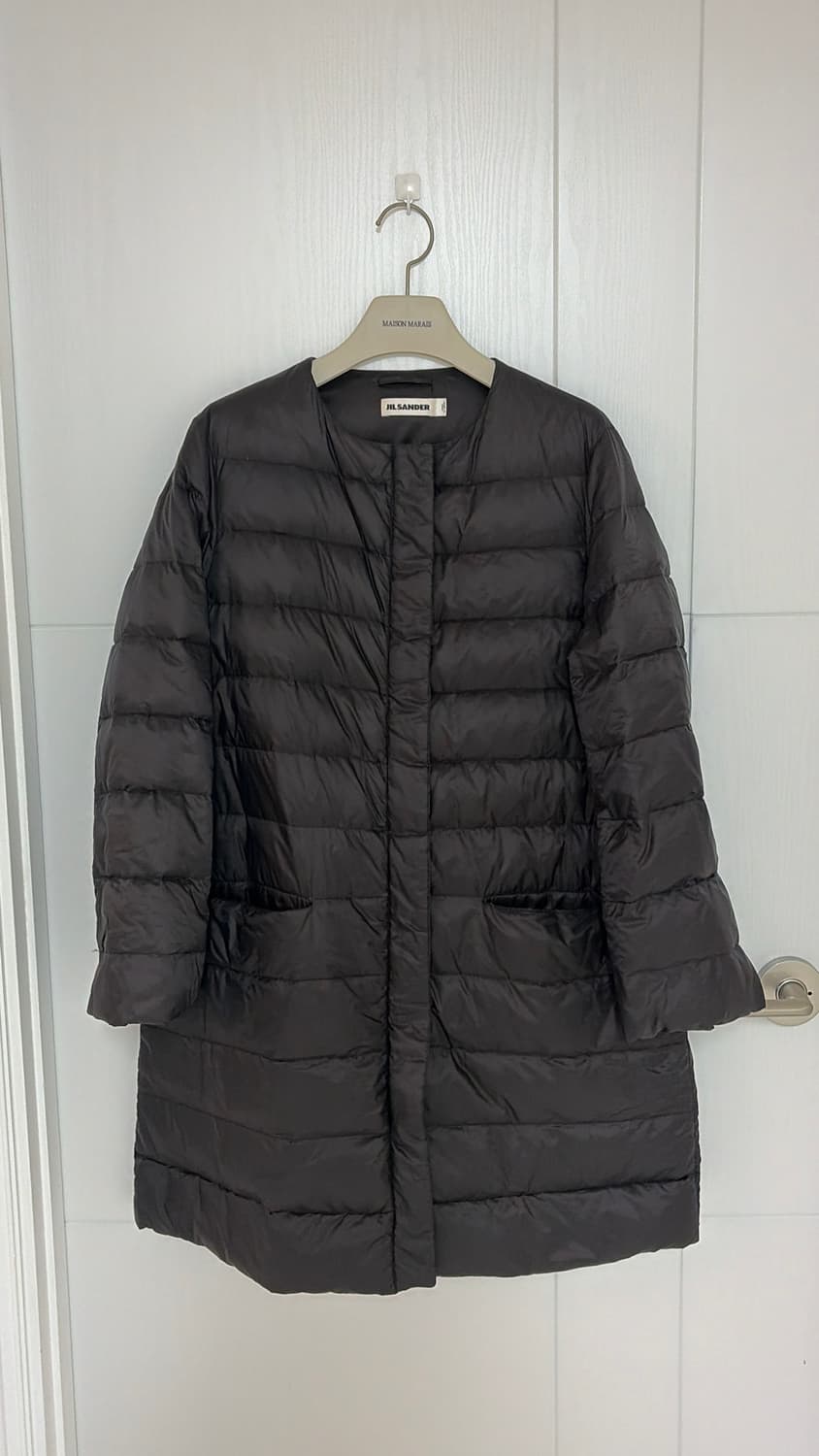 질샌더 블랙 경량패딩 정품 38(44-66 사이즈)정품  상품이미지6