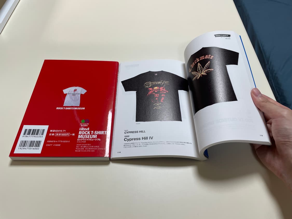 락 밴드 티셔츠 아카이브 북 (Rock T-Shirt Museum) 상품이미지3