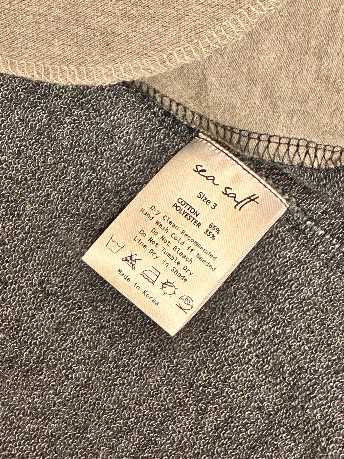 씨솔트 집업 네이비 3 상품이미지2