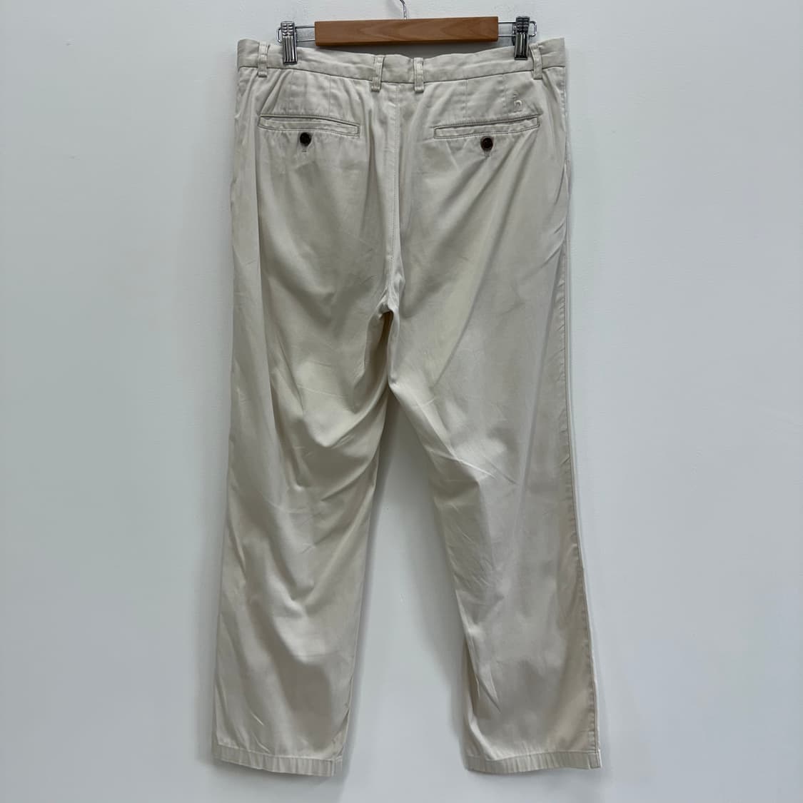 [34] 헤지스 남성 일자 치노 팬츠 면바지 아이보리 3699 상품이미지2