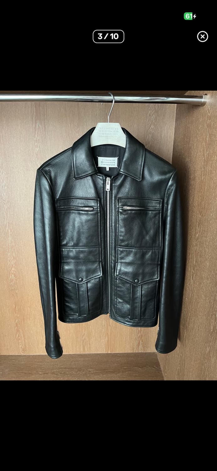 구매) 마르지엘라 15fw 레더 자켓 상품이미지2