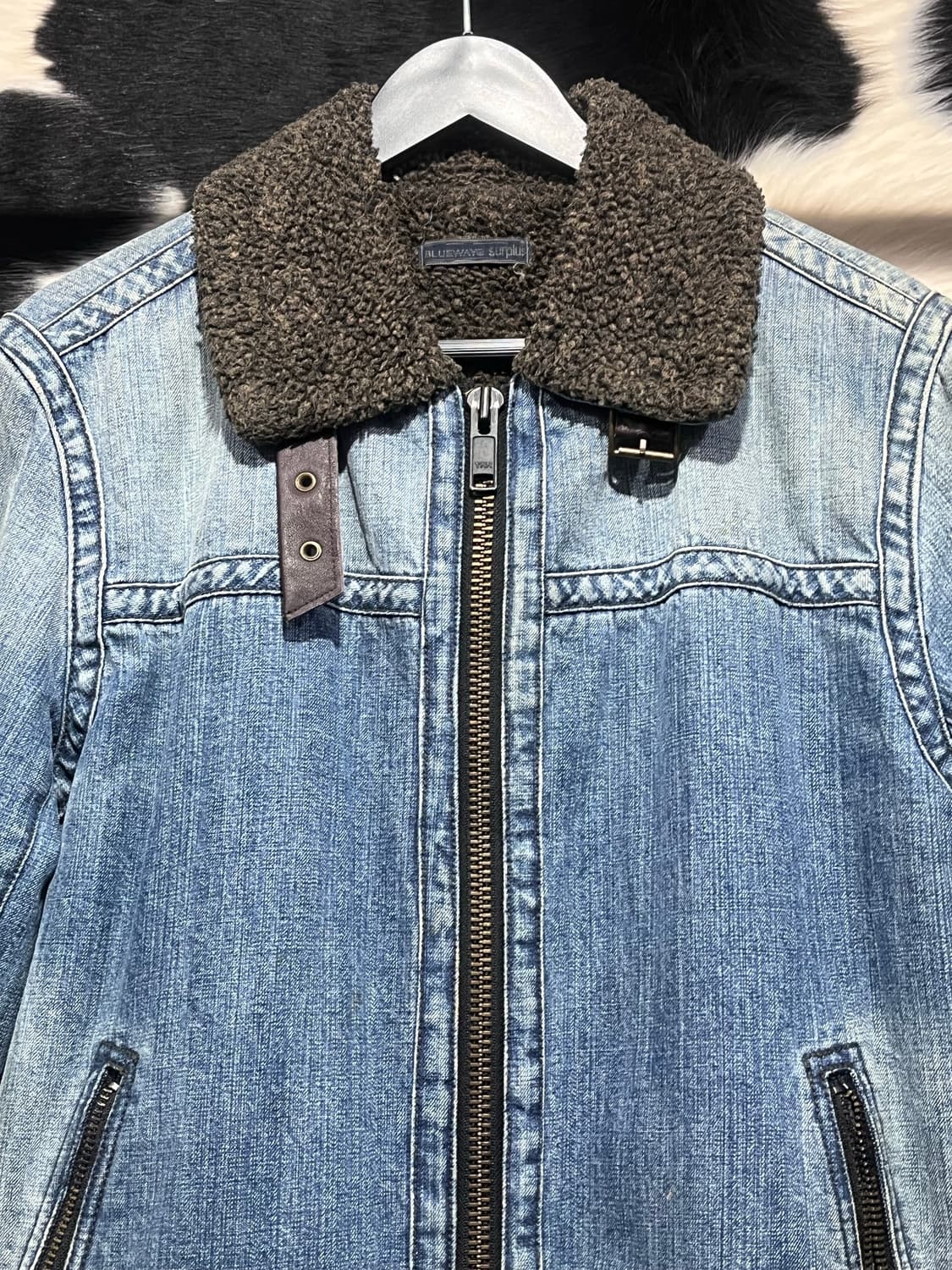 Blueway 투웨이 데님 자켓 상품이미지4