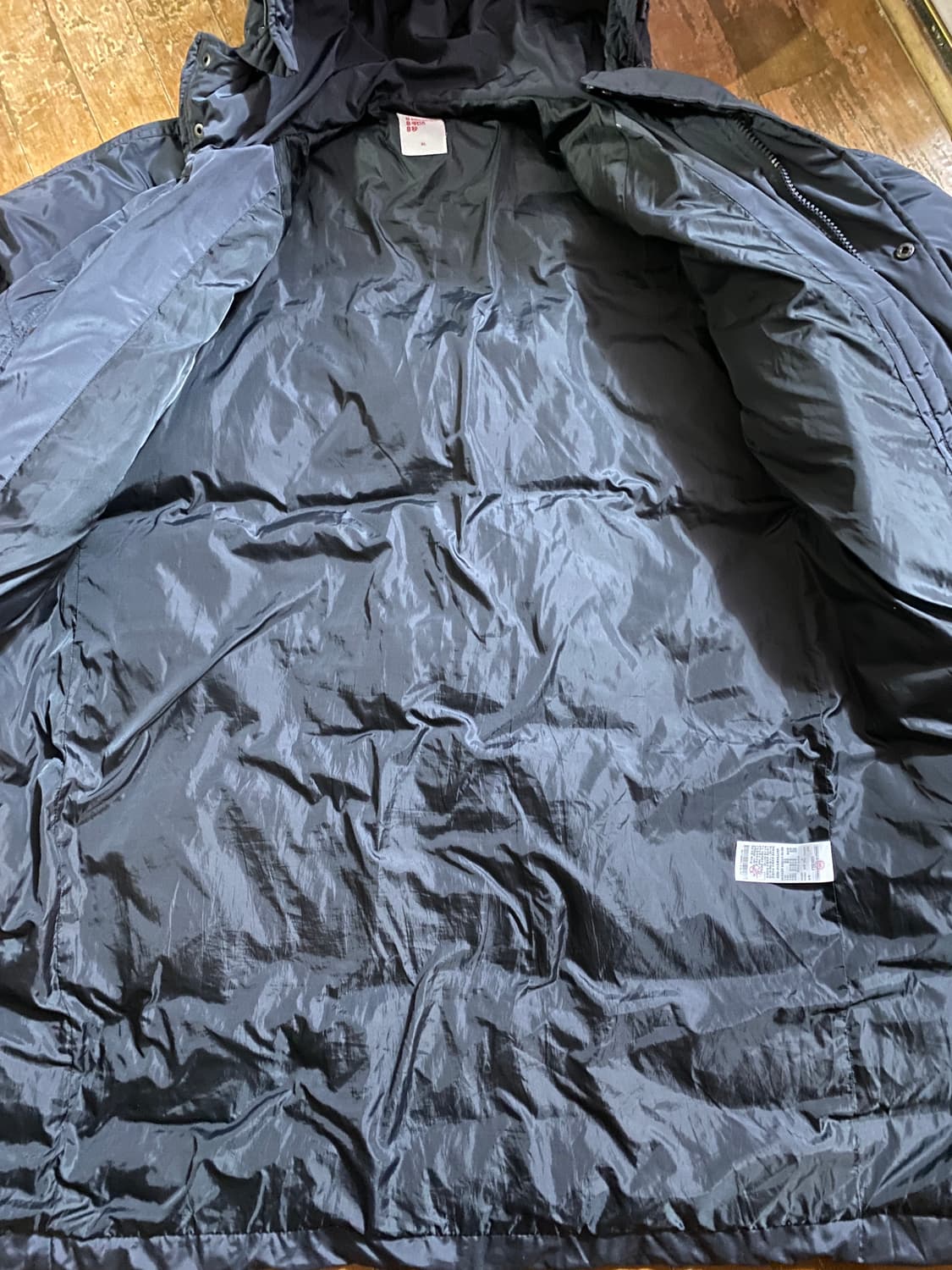 8 seconds 덕다운 다크그레이 롱패딩 XL 상품이미지5