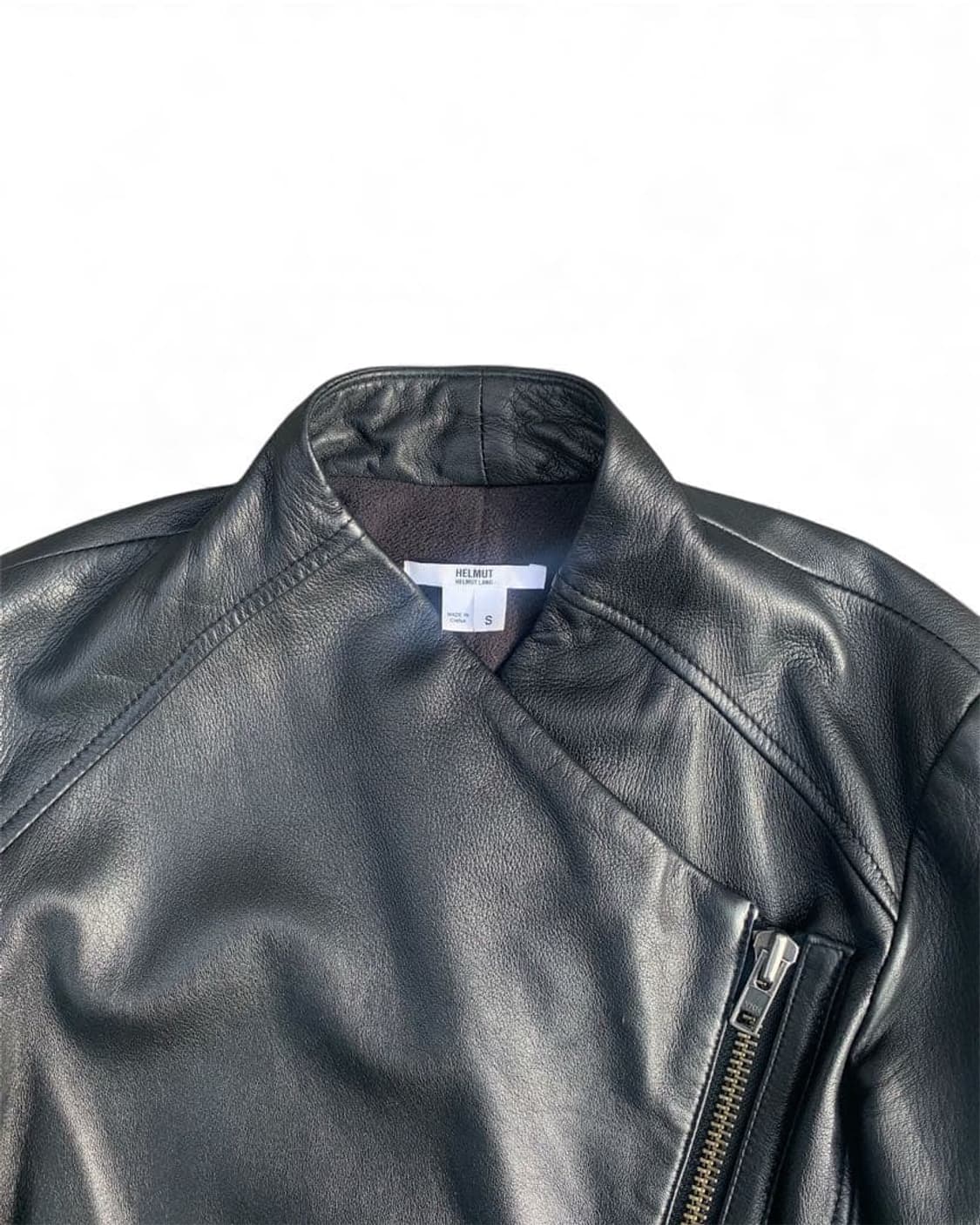 헬무트랭 레이디스 램스킨 라이더 자켓 상품이미지3