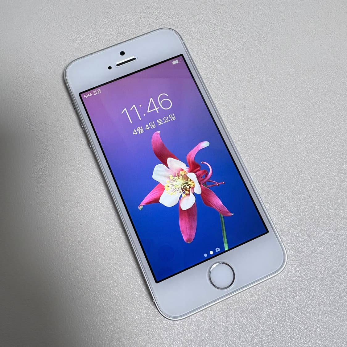 아이폰 5s 실버 16gb 카메라 일부 하자 상품이미지4