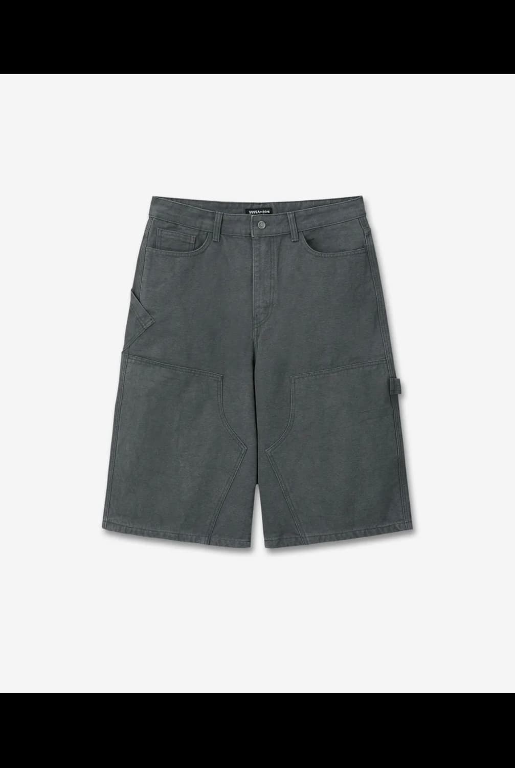 [2] 9999아카이브 더블니 버뮤다 팬츠 상품이미지1