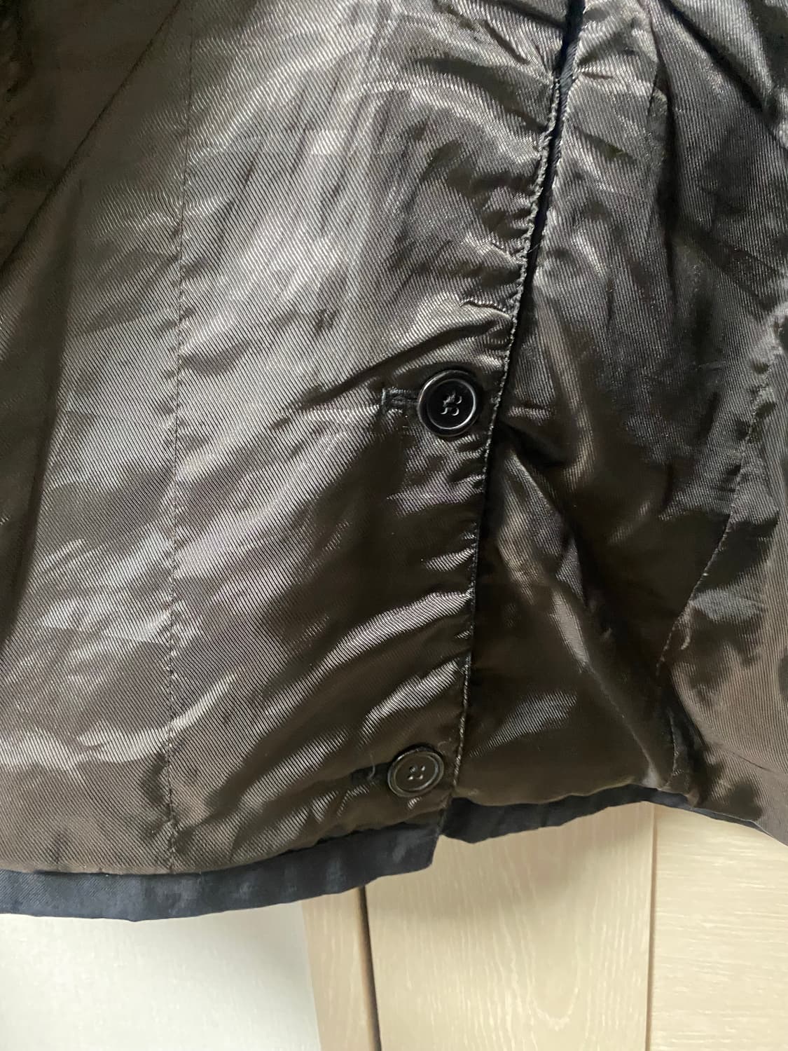 [2] 폴리테루 벌룬 코트 패디드 블랙 상품이미지7