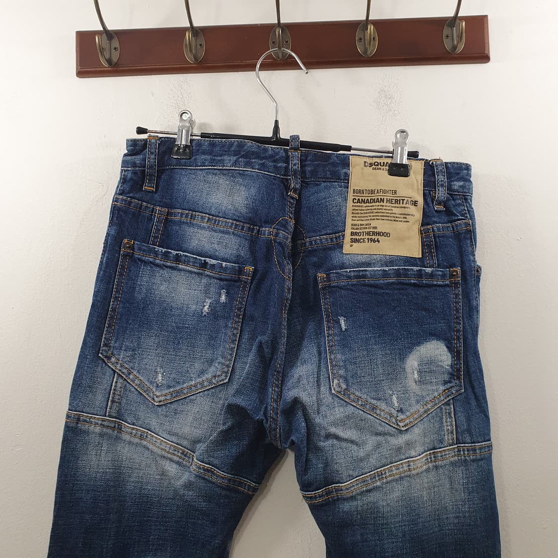 46 디스퀘어드2 남성 빈티지 워싱 데님 청바지 팬츠 상품이미지5