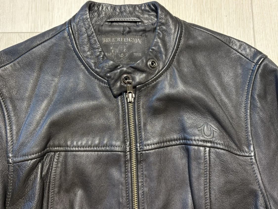 트루릴리전 레더 모토 자켓 상품이미지3