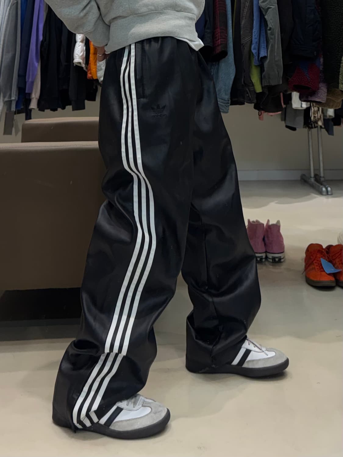 아디다스 포우 레더 파이어버드 트랙팬츠 상품이미지8