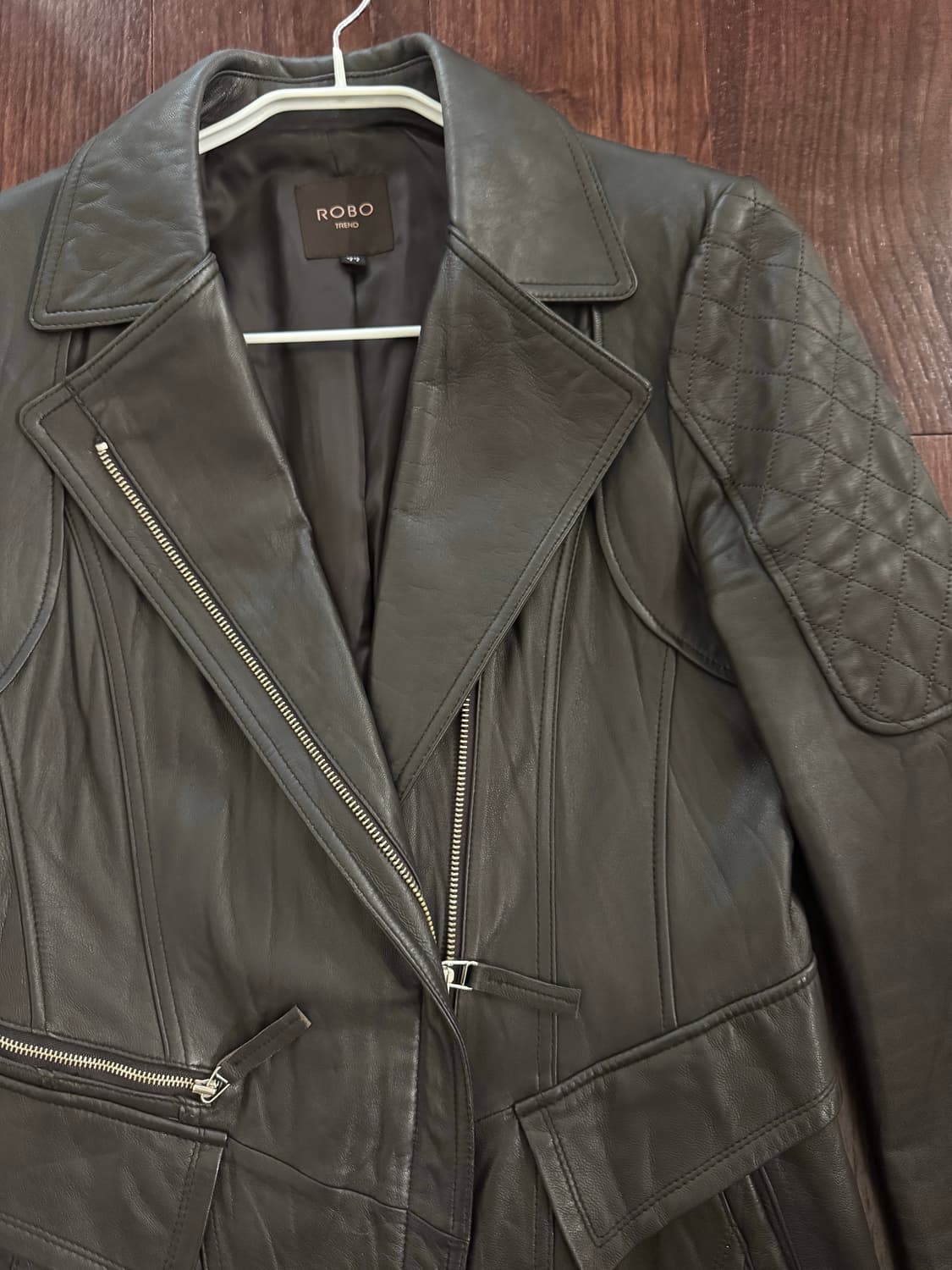 ROBO 로보 양가죽 코트 가죽 자켓 상품이미지2