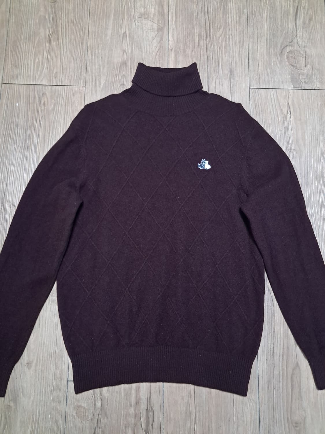 블랙앤화이트 니트티 남성M  상품이미지2