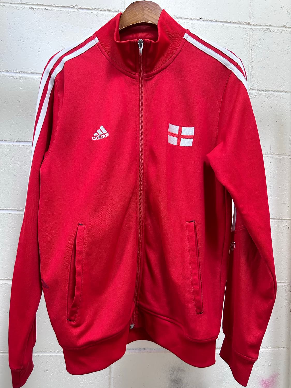 ADIDAS ENGLAND 레드 져지 상품이미지1