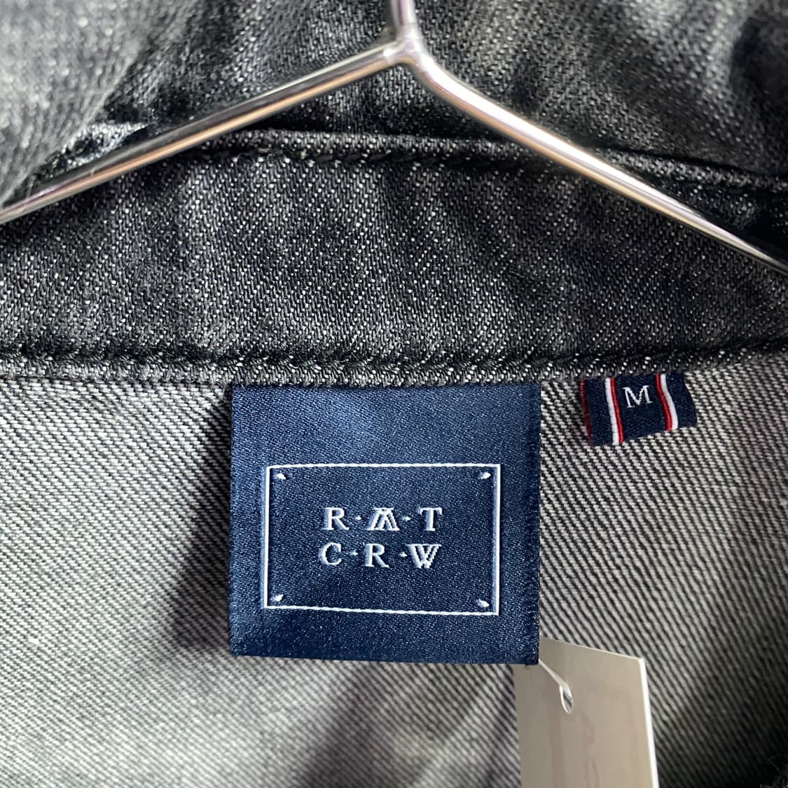 로맨틱 크라운 샤이닝로고 워시드 데님 자켓 B4474 상품이미지7