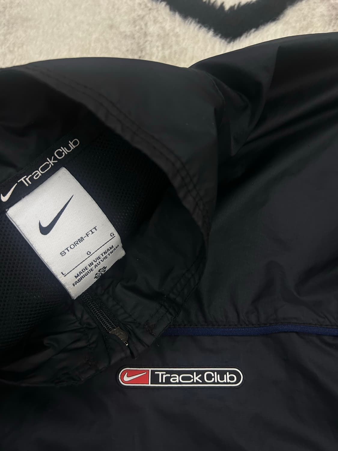 [L]나이키 스톰핏 런닝 바람막이/블랙 상품이미지6
