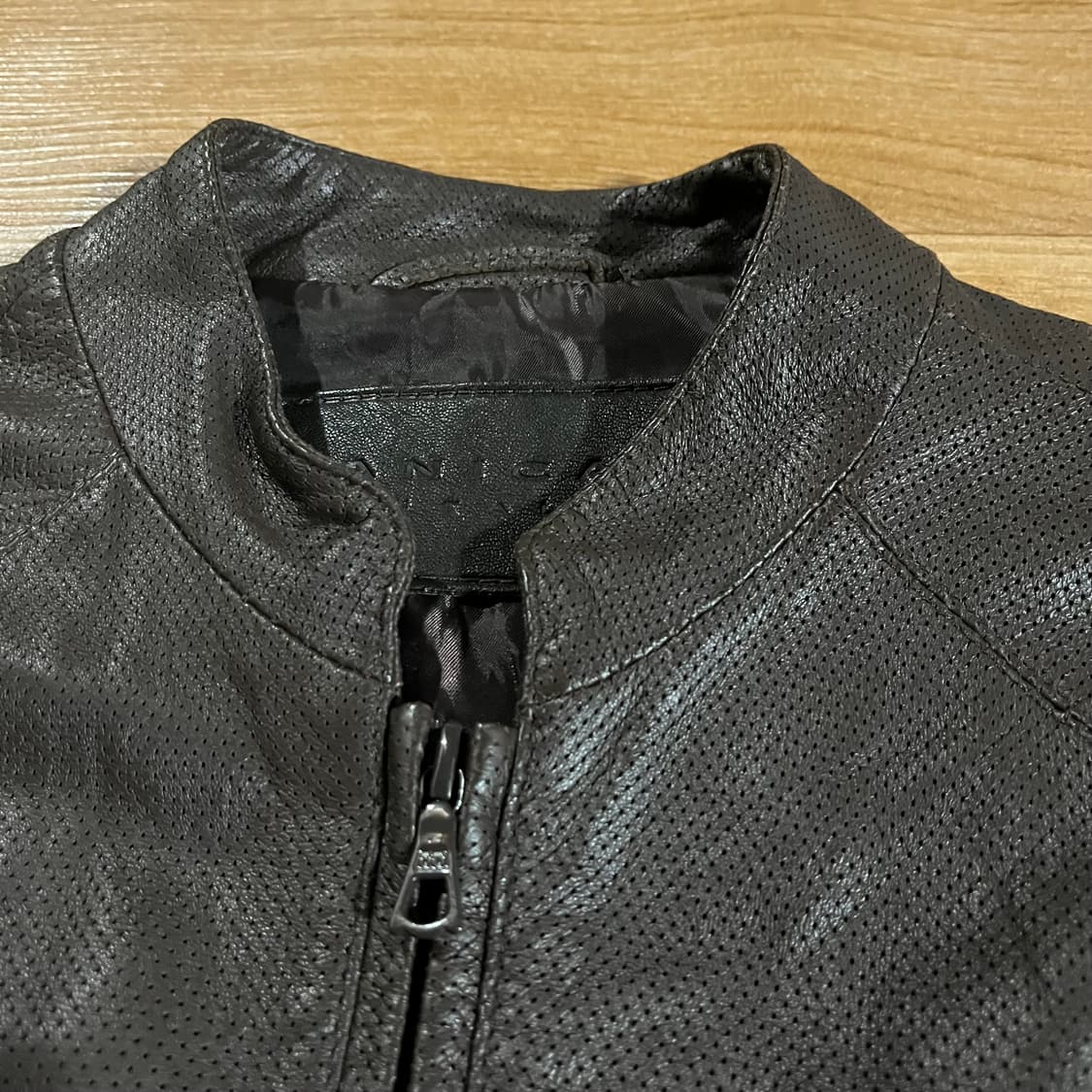 [97] 빠니깔레 블루종 가죽자켓 상품이미지5