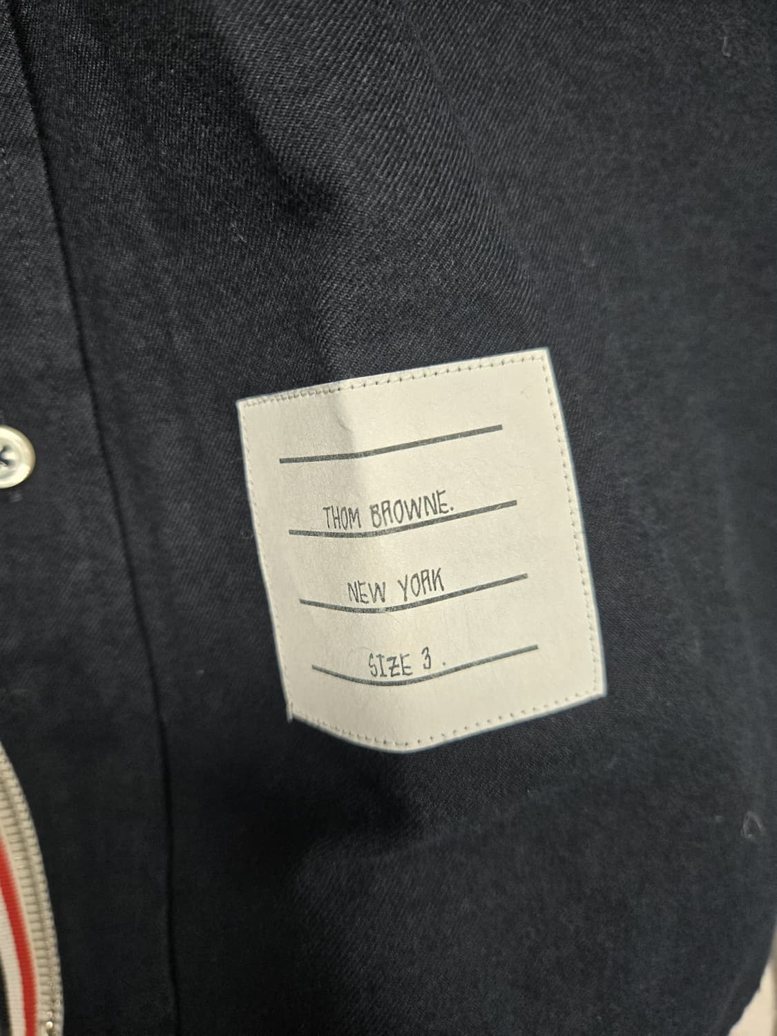 [A급컨디션] 톰브라운 사선완장 자켓 상품이미지3