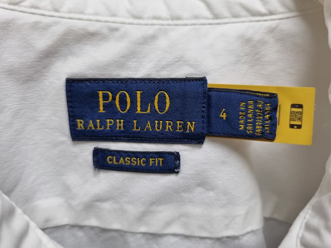 여성 QR인증 폴로 POLO 화이트 흰색 긴팔 셔츠 남방 상품이미지9