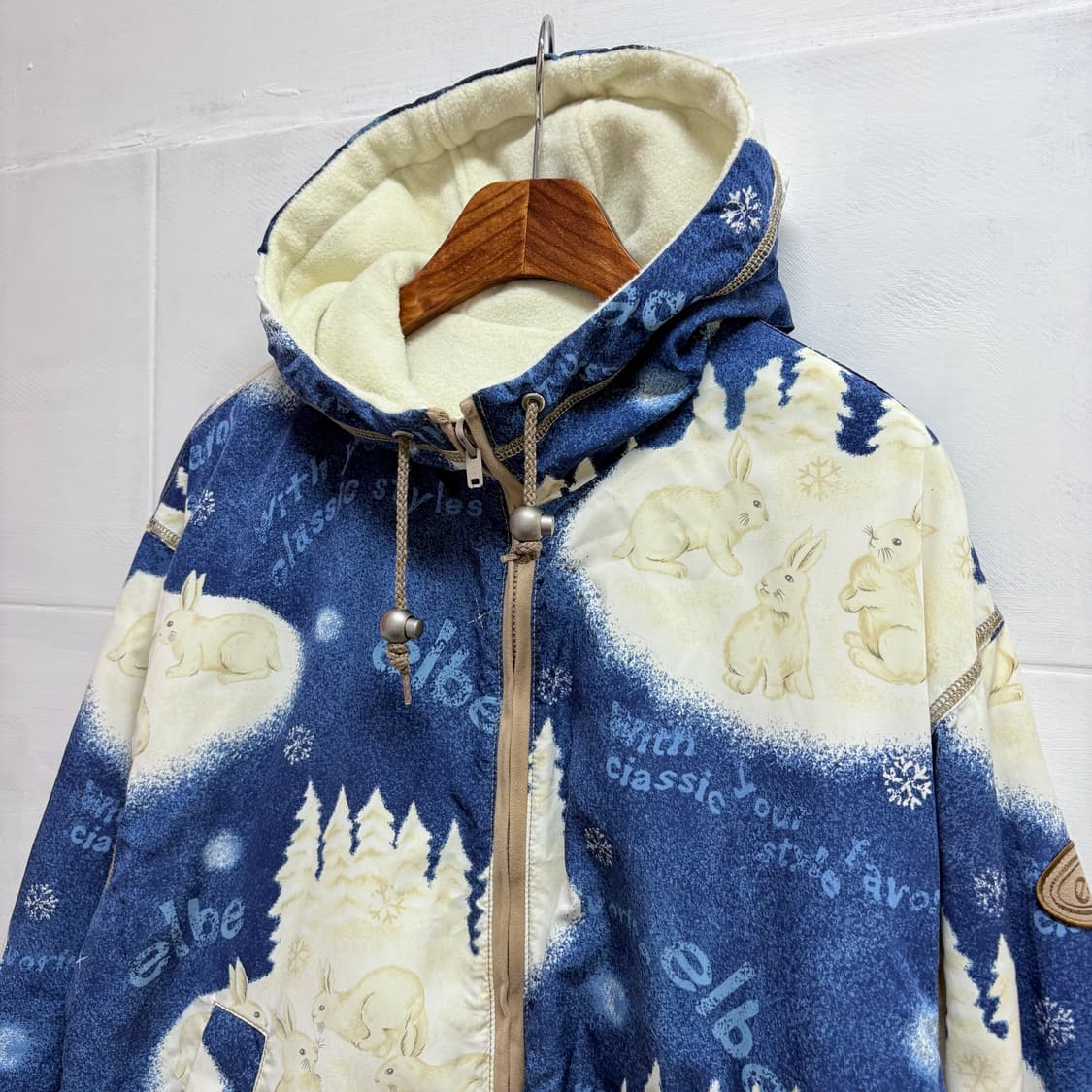 elbe 토끼 리버서블 스키 점퍼 아우터 (JPN) 상품이미지2