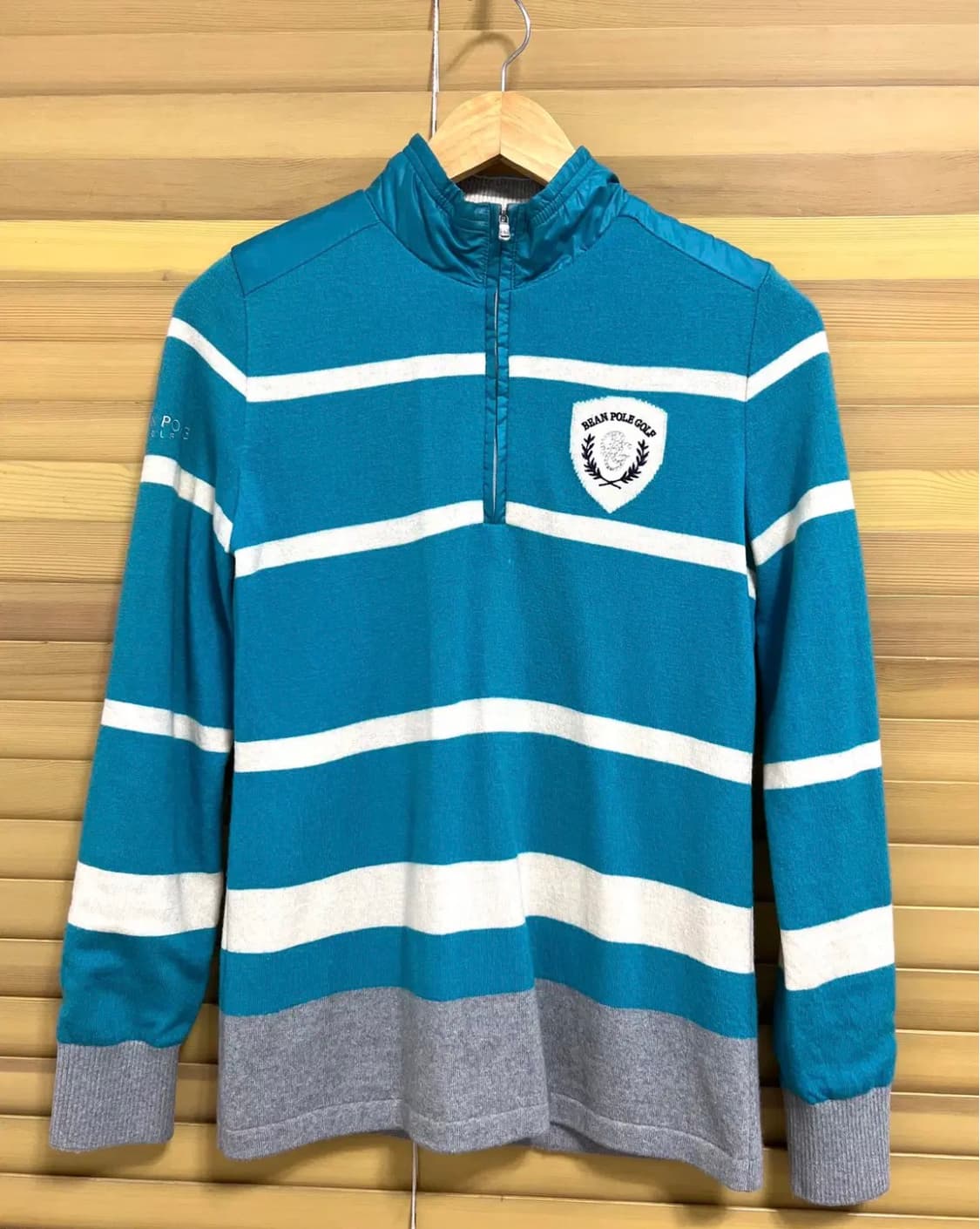 빈폴골프 여성 울방풍반집업니트 90 상품이미지2